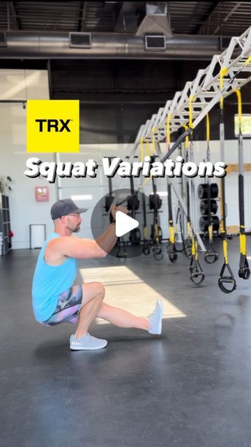 Mark Campbell - TRX on Instagram: "Today’s TRX “How To” we are checking out some TRX Squat variations!🦵🏻  1. TRX Single Leg Squat 2. TRX Front Squat 3. TRX Hamstring Curl BONUS!  4. TRX Crunch  Which one is your favorite?   Try adding in a new one to your next squat based workout! 💪🏻  @trxtraining   #corestrong  #kcmotrxs  #trxhowto #westsidestrong" Trx Pull Up, Trx Leg Workout, Trx Glutes, Trx Leg Exercises, Trx Core, Trx Squat, Trx Yoga, Trx Full Body Workout, Single Leg Squat