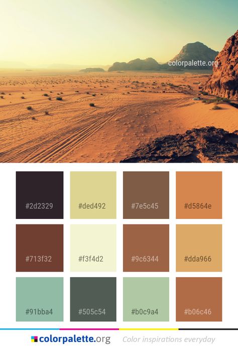 Desert Color Palette, Graphics Design Inspiration, Southwest Colors, Colors Inspiration, Desert Decor, Pop Illustration, Desert Colors, Sea Colour, Sky Color