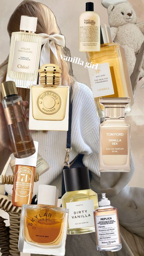 vanilla girl scent aesthetic, perfumes Smell Aesthetic, Scent Aesthetic, Aesthetic Fragrance, Aesthetic Perfumes, Girl Perfume, Vanilla Girl Aesthetic, Vanilla Smell, Inspiration Tattoos, Vanilla Perfume