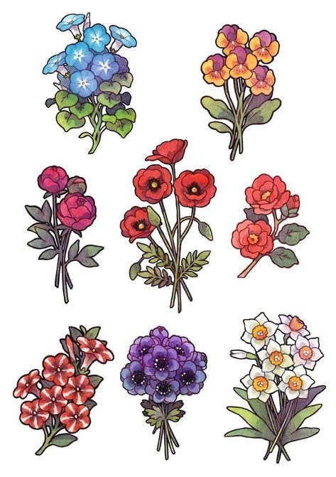 Flower Studies, I Love Drawing, Drawing Style, Love Drawing, Plant Drawing, Arte Sketchbook, Plant Art, Love Drawings, Flower Illustration