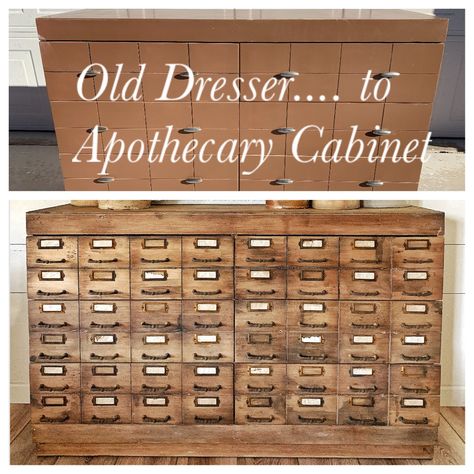 Diy Apothecary Cabinet, Apothecary Cabinet Diy, Library Card Catalog Cabinet, Diy Apothecary, Card Catalog Cabinet, Apothecary Design, Library Card Catalog, Apothecary Decor, Vintage Porch