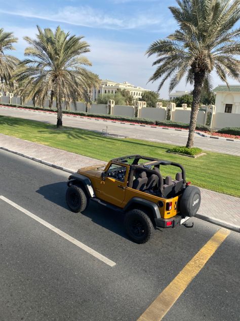 jeep dubai aesthetic vsco yellow jeep Yellow Jeep Aesthetic, Jeep Islander, Small Jeep, Yellow Jeep Wrangler, Jeep Frame, Jeep Sahara, Yellow Jeep, Kids Jeep, Safari Jeep