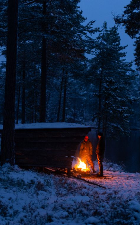 #winter #fire #moody #camping #campfire #snow #nature #forest Fire In The Snow, Fire In Snow, Forest House Aesthetic, Winter Campfire, School Reference, Campfire Party, Snow Cabin, Snow Camping, Beautiful Cinematography