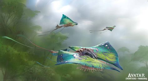 ArtStation - Some of my creature design in Avatar: Frontiers of Pandora, Way Way Frontiers Of Pandora, Avatar Animals, The Avatar, Pandora Avatar, Avatar Movie, Alien Races, Mystical World, Alien Creatures, Fantasy Creatures Art