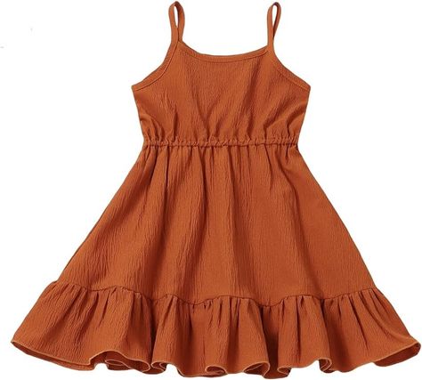 Amazon.com: SOLY HUX Toddler Girl's Spaghetti Strap Cami Dress Ruffle Casual Sundress A-line Summer Dress: Clothing, Shoes & Jewelry Casual Sundress, Family Sessions, Family Session, Cami Dress, Ruffle Dress, Summer Dress, Sundress, Shoes Jewelry, Toddler Girl