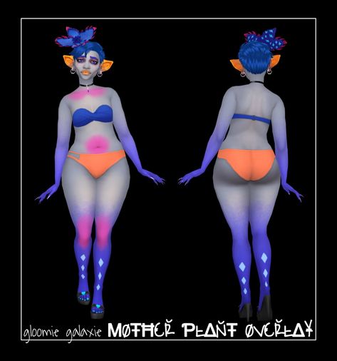 DizzySims Sims 4 Alien, Zombie Christmas, Alien Tattoo, Mother Plant, Sims 4 Cc Finds, Sims Mods, Sims 4 Custom Content, Maxis Match, Sims 4 Mods