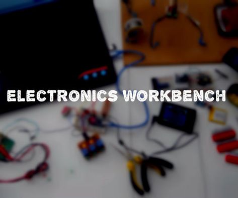 Make a One Desk Electronics Lab (in a Small Place, for Beginners) Electronics Workspace, Electronics Project, Prototyping Tools, Electronic Workbench, Hobbies For Adults, Iot Projects, Robotics Projects, Projects For Adults, Hobby Gifts