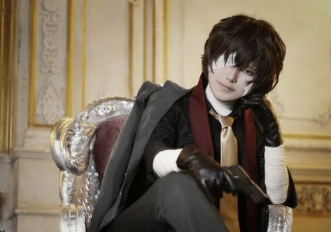 Dazai Osamu Beast, Soukoku Cosplay, Bungo Stray Dogs Cosplay, Cosplay Outfit Ideas, Dazai Cosplay, Bsd Cosplay, Actor Au, Bsd Fanart, Dazai Chuuya