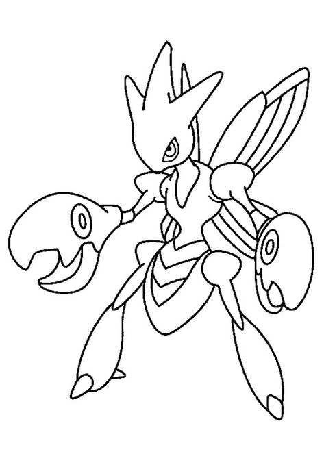 102 Disegni dei Pokémon da Stampare e Colorare | PianetaBambini.it Pokemon Scizor, Ash E Pikachu, Pokemon Coloring Sheets, Kartu Pokemon, Powerful Pokemon, Pokemon Sketch, Boy Coloring, Pokemon Pokedex, Black Pokemon