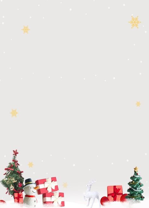 Background Natal Aesthetic, Christmas Templates Background, Christmas Invitation Background, Christmas Invitations Template Free, Christmas Poster Background, Snow Romantic, White Christmas Background, Christmas Invites, Christmas Stickers Printable