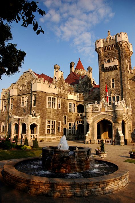 Casa Loma, Toronto, Ontario, Canada Castle Mansion, Beautiful Canada, Neuschwanstein Castle, O Canada, Toronto Ontario Canada, Waterfront Property, Beautiful Castles, Toronto Ontario, Canada Travel