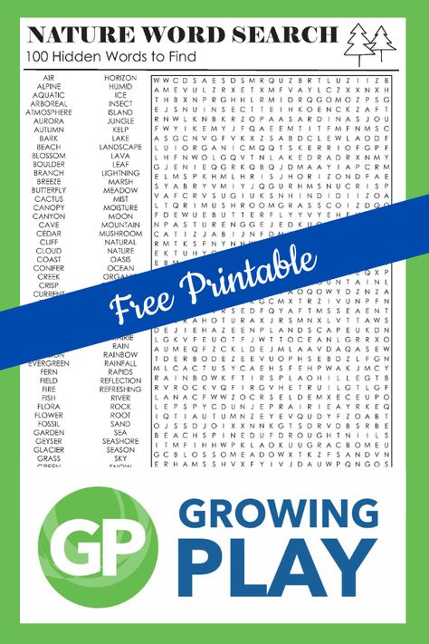 Nature word search freebie - 100 Words! Nature Word Search, Difficult Word Search, 100 Word Search, Word Search Free Printable, Pierre South Dakota, Free Printable Word Searches, Increase Vocabulary, Hard Words, Nature Words