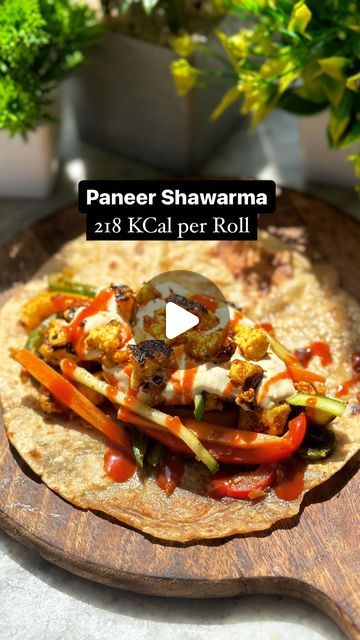 Aathira Sethumadhavan on Instagram Paneer Shawarma Recipe, Paneer Shawarma, Jaggery Powder, Shawarma Recipe, Healthy Wraps, Pan Fry, Pepper Powder, Coriander Powder, Coriander Leaves