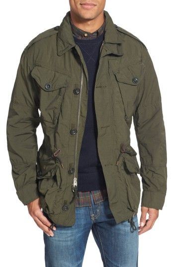 Military Jacket Outfit Men, Military Jacket Outfits, M65 Field Jacket, Moda Rock, Tactical Clothing, Mens Fashion Rugged, Jeans Outfits, Safari Jacket, Jackets Men Fashion