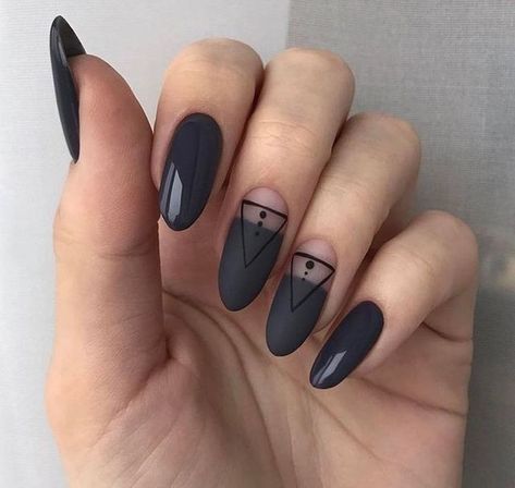 Geometric Nail, Super Nails, Minimalist Nails, Dream Nails, Nail Art Inspiration, Fashion Black, Cute Acrylic Nails, Perfect Nails, Art Beautiful