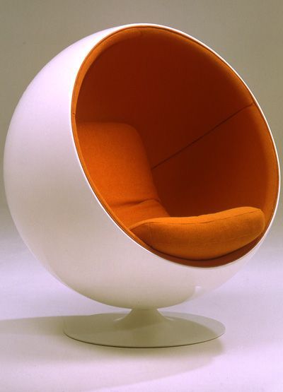 70s Chairs Retro, Ball Chair Eero Aarnio, Space Age Chair, Retro Futuristic Furniture, 70s Chair, Space Age Interior, Futuristic Chair, Space Age Furniture, 70s Chairs