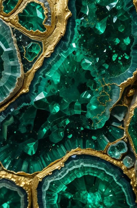 Emerald Green Aesthetic, Gold Green Wallpaper, Emerald Aesthetic, Crystal Background, Kutch Embroidery, Emerald Green Stone, Stone Photography, Rock Textures, Flowers Photography Wallpaper