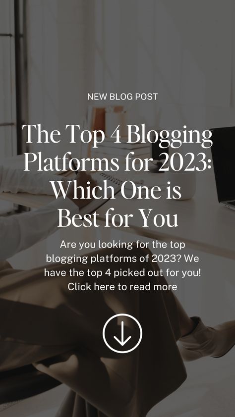 Are you looking for the top blogging platforms of 2023? We have the top 4 picked out for you, with info on the pros and cons of each one. Find the best platform for your content creation needs and get the most out of your blog! Influencer Marketing Agency, Marketing Instagram, Blogging Platforms, Blog Tools, Blog Platforms, Start A Blog, Top 4, Influencer Marketing, Pros And Cons