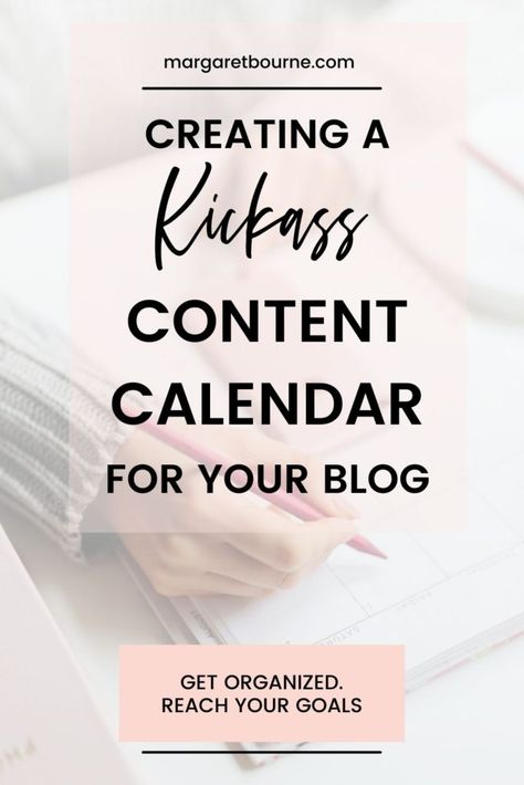 Learn how to get organized and how to create a content calendar for your blog. From brainstorming key types of blog posts that generate traffic to using blog tools to get organized with your blog content - this is a post you'll want to read to get blogging like a pro. Get started on your blog content calendar and get organized for the year to come. Fall Blog Post Ideas, Blog Content Calendar, Blog Content Planner, Blog Calendar, Content Calendar Template, Blog Post Topics, Blog Writing Tips, Create A Blog, Blog Planning