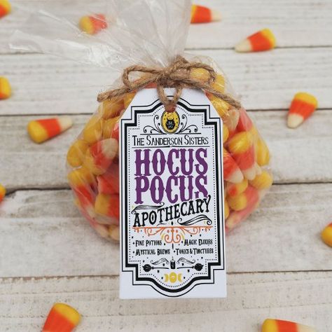 $11.50 | Hocus Pocus Halloween Gift Tag #halloween, hocus pocus, gift tag, spooky, kids, party, fun, favors, october, family Fun Favors, Hocus Pocus Halloween, Sanderson Sisters Hocus Pocus, Halloween Hocus Pocus, Party Fun, Hocus Pocus, Halloween Gift, Gift Tag, Halloween Gifts