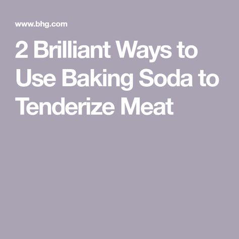 2 Brilliant Ways to Use Baking Soda to Tenderize Meat Baking Soda Tenderizer Meat, Using Baking Soda To Tenderize Meat, Best Pork Roast Recipe, Delmonico Steak, Salt Brine, Roast Chicken Dinner, Ceramic Grill, Tender Meat, Pork Roast Recipes