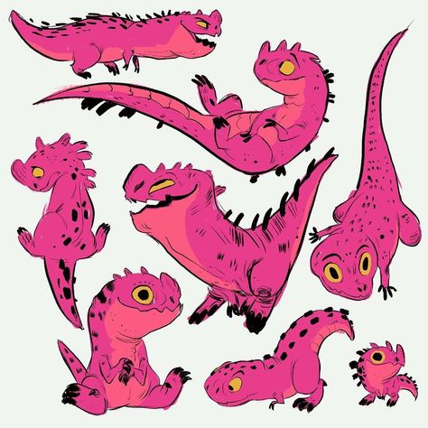 Dino Drawing, Dinosaur Illustration, Paleo Art, Dinosaur Art, Mythical Creatures Art, Game Character Design, Creature Concept Art, Character Design Animation, Creature Concept