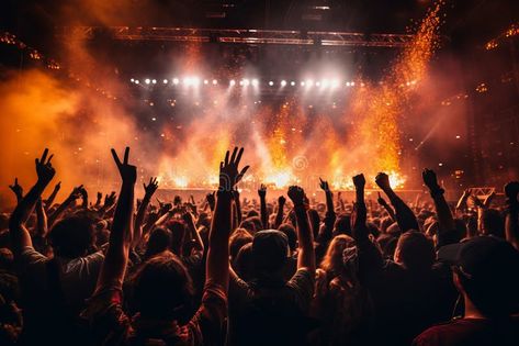 Big rock concert royalty free stock photography Big Rock, People Watching, Colorful Stage, Rock Concert, Stock Photography Free, Art Ideas, Stock Photography, Stock Illustration, Royalty