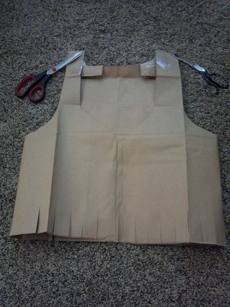 ♪ Primary Notes 29 ♫: Pioneer Paper Bag Vests and Pinafores STEP-BY-STEP Indian Vests Out Of Paper Bags, Native American Paper Bag Vest, Paper Bag Vest, Cute Vests, Native American Vest, Clothes Study, Thanksgiving Costume, Globe Crafts, Primary Ideas