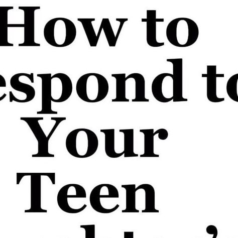 Dr. Kimberley Palmiotto on Instagram: "It happens in every mother/ daughter relationship…. Back Talk! How we handle it determines how the trajectory of the communication goes in the future #parentingteenagers #ParentingTeenGirls #tipsparentingteenagers #nurturinggirls #understandingteenagers #parenting #RaisingTeenDaughters #parentingteensishard #parentingteenagers101 #parentingishard #MomAndDaughter #momsofteengirls #raisinggirls #momsoftweens #raisingdaughters #momsofinstagram" Raising Daughters, Raising Girls, Mother Daughter Relationships, Parenting Teenagers, Child Rearing, Parenting Teens, Parenting Tips, School Stuff, Parenting Hacks