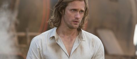 It seems the most interesting things about “The Legend Of Tarzan,” are the behind-the-scenes dealings as the picture was made. We found out earlier this week that producer Jerry Weintraub had eyeballed Olympian Michael Phelps for the lead role…before he was so thoroughly turned off by the athlete’s “Saturday Night Live” hosting duties, he cooled … Alexander Skarsgard Long Hair, Tarzan Aesthetic, Alexander Skarsgard Tarzan, Tarzan Actors, The Legend Of Tarzan, Keanu Reeves Interview, Legend Of Tarzan, Alexander Johan Hjalmar Skarsgård, Gold Magic