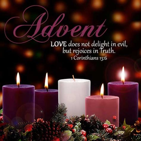 4th Sunday Of Advent, Advent Catholic, Advent Prayers, Advent Wreath Candles, Advent Ideas, Christian Calendar, Christmas Bible Verses, Christmas Bible, Holiday Favorite Recipes