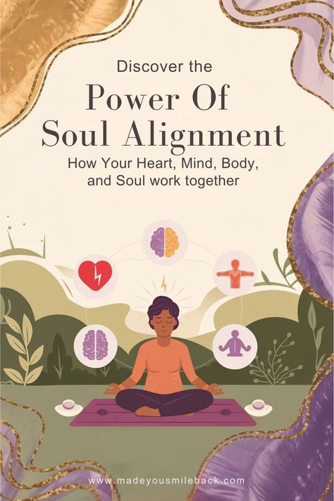 Discover how aligning with your soul's true purpose can transform your life. Learn the key steps to achieve soul alignment and create a life full of fulfillment and joy. 🌟💫 #SoulAlignment #PersonalGrowth #InnerPeace #LifeTransformation Soul Alignment, Showing Gratitude, True Purpose, Authentic Self, Transform Your Life, Your Soul, Inner Peace, Make You Smile, Personal Growth