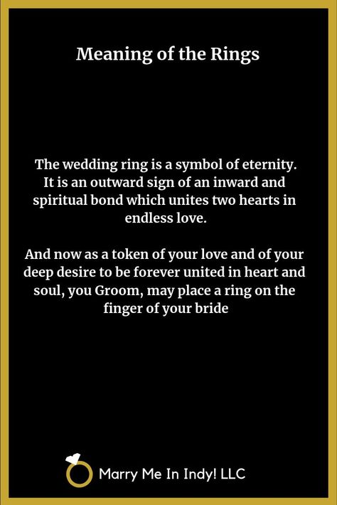 Wedding Ring Meanings for your Wedding Ceremony Script. Wedding Ring Vows, Wedding Ring Exchange, The Art Of Marriage, Wedding Officiant Script, Wedding Vows Examples, Ceremony Script, Christian Wedding Ceremony, Wedding Ceremony Script, Wedding Script