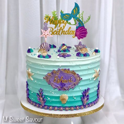 Black Little Mermaid Cake, Black Little Mermaid, Cake 2023, Little Mermaid Cake, Little Mermaid Cakes, Mermaid Cakes, Little Mermaid, Custom Cakes, Themed Cakes