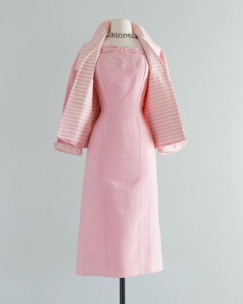 X T A B A Y (@xtabayvintage) • Instagram photos and videos Vintage Dress Sewing Patterns, Royal Clothes, Lilli Ann, Cute Nike Outfits, 1930s Dress, My Favorite Color, Vestidos Vintage, Class Ideas, Pink Jacket