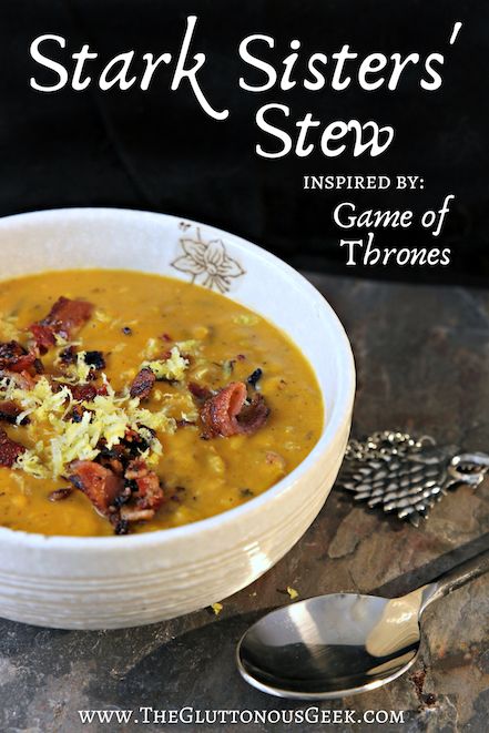 Game Of Thrones Dinner Recipes, Medieval Soup Recipes, Game Of Thrones Food Recipes, Game Of Thrones Recipes, Fandom Recipes, Nerd Recipes, Fantasy Recipes, Geek Recipes, Game Of Thrones Food