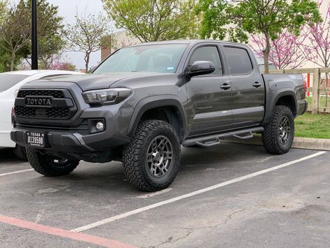 Grey Tacoma, 4runner Wheels, 2020 4runner, Trd Pro Wheels, March Goals, Tacoma Build, 4runner Accessories, Tacoma World, Bronze Wheels