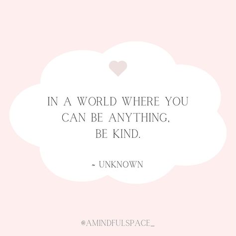 🩷World Kindness Day🩷 “In a world where you can be anything, be kind.” 🤍 Which one of these kindness quotes is your favourite? Do you have any others you would add? #worldkindnessday #kindkids #mindfulteachers #mindfulkids #yycmindfulness #yycteachers #yyckids #yycparents Kindness Day, World Kindness Day, Choose Kindness, Being Kind, You Can Be Anything, Kindness Quotes, In A World, Be Kind, A World