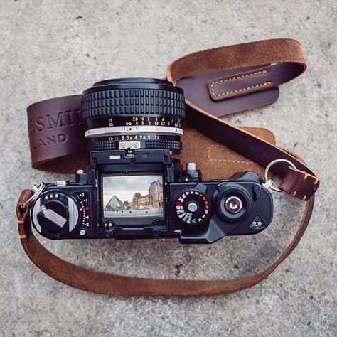 Camera Life, Nikon F3, Stylish Camera Bags, Camera Wrist Strap, Camera Neck Strap, Camera Drawing, Camera World, Leather Camera Strap, Old Cameras