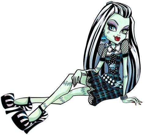 Frankie Stein Icon, Nerd Costume, Monster High Costume, Monster High Frankie, Zombie Illustration, Spooky Costumes, Monster High Party, Frankie Stein, Moster High