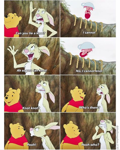 @thedisneyplace on Instagram: “This is one of the best scenes ever. Without a doubt. Also can we discuss Pooh in that last screencap. He knew what he was doing 😂 - {…” Winnie The Pooh Memes, Funny Disney Memes, Kids Laughing, Silly Jokes, Jokes For Kids, Disney Memes, Pooh Bear, Disney Funny, Best Memes