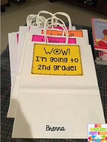 Mrs. Wheeler's First Grade Tidbits: End Of Year Ideas End Of The Year Student Gifts 1st Grade, Student Gifts End Of Year, First Grade Gifts, Summer Preschool Crafts, 5 Days Left, Summer Review, Creative Teaching Press, Summer Preschool, Fun School