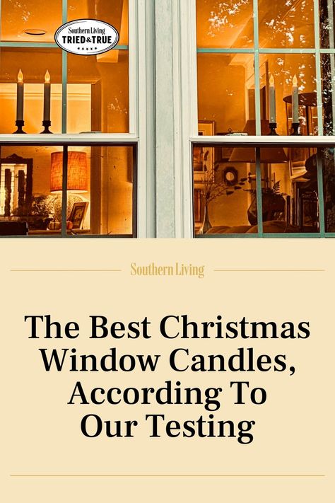 Placing a candle in the window is a Christmas tradition that dates back to Colonial times. When it starts to get darker earlier in the day, flickering candles in your windows offer a glowing display that can be seen from the street. While real candles add a cozy ambiance to any space, modern flameless candles can achieve a nearly identical glow without posing the same safety risk. Today’s Christmas window candles are decked out with savvy features like dusk-to-dawn timers, remote controls, adjustable brightness settings, and much more. #candles #windows #christmas #holiday #traditions Candle Window Display, Candles In Windows, Candle In The Window, Led Window Candles, Christmas Window Candles, Electric Window Candles, Windows Christmas, Christmas Holiday Traditions, Real Candles