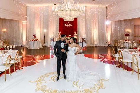 Red And White Wedding Decorations, Diamond Wedding Theme, Red White Wedding, Red And White Wedding, Wedding Fairytale, Bethesda Maryland, Red Wedding Decorations, White Wedding Decorations, Dream Wedding Reception