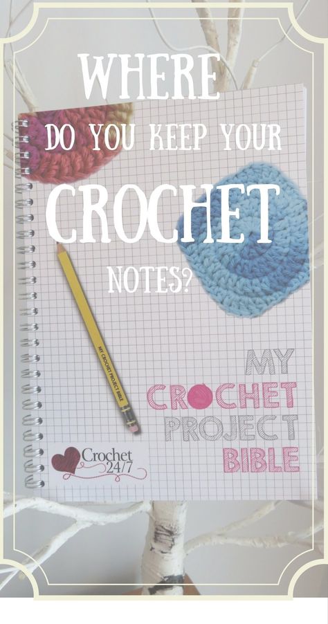 Where do you keep your crochet notes? Crochet Notes, Business Crochet, Crochet Journal, Project Tracker, Craft Journal, Intermediate Knitting Patterns, Crochet Organizer, Knit Top Patterns, Advanced Knitting