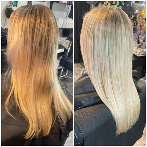 Beautiful Fresh #blonde Highlights on my Beautiful Hair model prepping her Hair for the Boxy balayage video shoot coming up this Saturday with the Amazing Amanda C Goff of Silver Keys Media🩷🩷🩷 We did my #millionfoilhighlight for maximum blonding and NO TONER used raw lift. Beyond Thank you All involved 🩷 #boxybalayage #highlights #beesambeauty #vancouverwa #vancouverwashington #blonde https://beesambeauty.com/ Hair Model, Video Shoot, Model Hair, Blonde Highlights, Toner, Her Hair, The Amazing, Balayage, Beautiful Hair