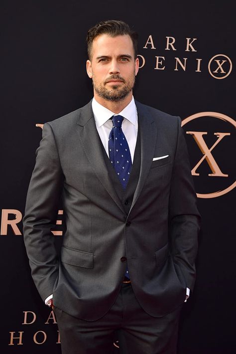 Thomas Beaudoin, Dark Phoenix, Ms Marvel, Famous Men, Handsome Actors, Big Men, Bearded Men, Male Models, Mens Suits