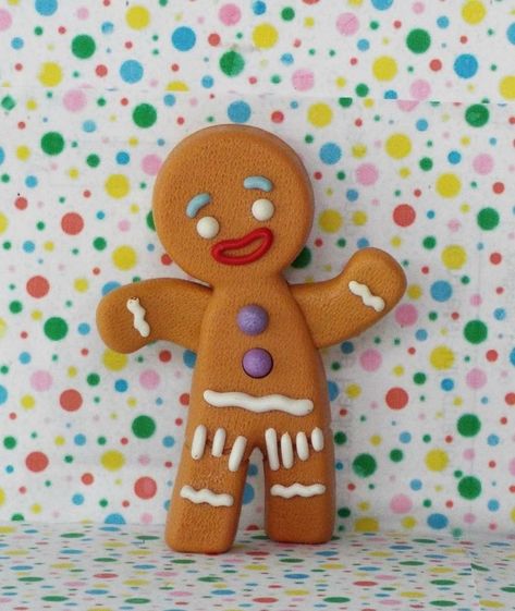 Polymer Christmas, Dry Clay Art, Japan Snacks, Decorated Cookie Ideas, Clay Modelling, Easy Bake, Christmas Series, Ginger Cookies, Toys Collection