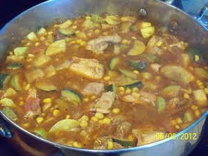 Print Calabaza con Pollo (Squash with Chicken) | Just A Pinch Chicken Boil, Calabaza Recipe, Calabacitas Recipe, Pollo Recipe, Authentic Mexican Recipes, Well Cover, Pollo Guisado, Mexican Soup, Just A Pinch