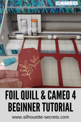 Silhouette Cameo 4 – Beginner Foil Quill – Silhouette Secrets+ Things To Make With Silhouette Cameo, Silhouette Paper Projects, Gifts Made With Silhouette Cameo, Silhouette Cameo Cards Ideas, Cameo 4 Silhouette Projects, Silhouette Cameo 4 Tutorials, Silhouette Cameo 4 Projects Ideas, Silhouette Cameo Projects Ideas, Silhouette Cameo 4 Projects